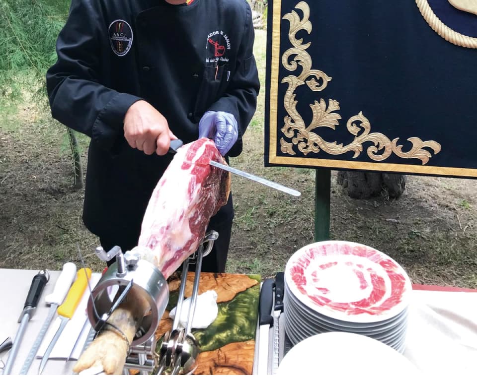 cortador de jamon cantabria catering gines santander